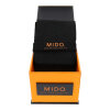 Uhrenbox Mido schwarz mit Uhrenbeutel Karton Mido-Box