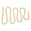 Goldkette Herren 52 cm Gold 585 massiv Panzer FBM Second Hand 25326067 wie neu getragen 52cm