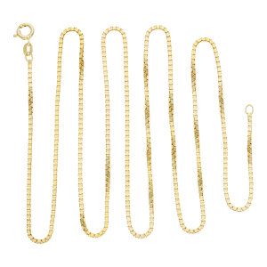 Goldkette Damen und Herren 70 cm Gold 585 Venezianer Second Hand 25326081 wie neu getragen