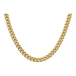 Goldkette Damen Panzer massiv FBM Gold 333 Second Hand...