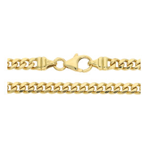 Goldkette Damen Panzer massiv FBM Gold 333 Second Hand...