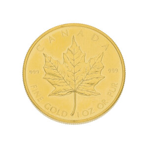 Goldmünze 1 Unze Maple Leaf 999 Feingold GM-2025-100...
