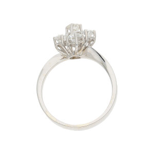 Weißgold Ring 585 Diamanten Second Hand 25326097...