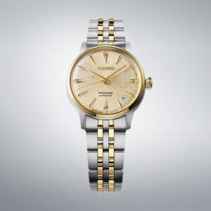 Seiko Damenuhr Presage Automatic SRPL64J1 Cocktail Time Diamanten Bicolor