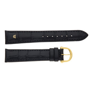 Maurice Lacroix Uhrenband 2930619101 Kalbsleder Schwarz...