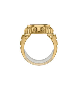 Casio Ringuhr G-SHOCK CRW-001G-9ER Edelstahl, Goldplattiert
