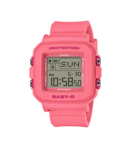 Casio Baby-G + Plus Damen Uhr BGD-10KH-4ER Resin, Rosa