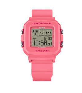 Casio Baby-G + Plus Damen Uhr BGD-10KH-4ER Resin, Rosa