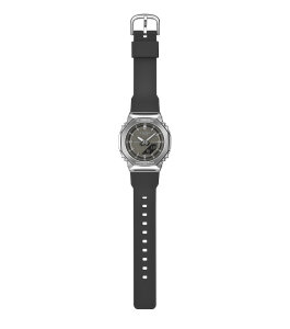 Casio G-Shock Armbanduhr Damen GM-S2110-1A1ER Edelstahl, Resin