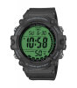 Casio Herrenuhr AE-1500WHC-1AVEF Resin, Schwarz, Grün