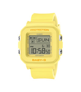 Casio Baby-G + Plus Damen Uhr BGD-10KH-9ER Resin, Gelb