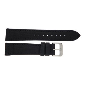 Eulit Uhrband 230620102 Textil, Leder 20 mm