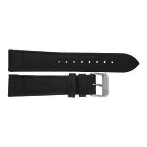 Eulit Uhrband 230620102 Textil, Leder 20 mm