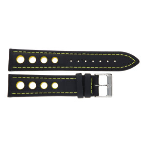 Berington Uhrenband 65262X352 Leder, Racing-Gelb,...