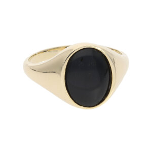 Siegelring Gold 333 Onyx JL10-07-3910 JuwelmaLux
