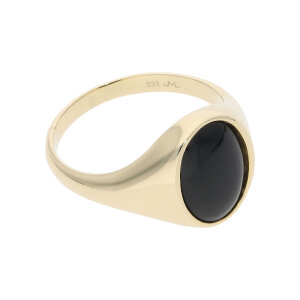 Siegelring Gold 333 Onyx JL10-07-3910 JuwelmaLux