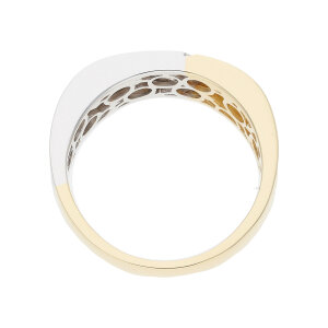Ring Gelb- und Weißgold 585 Brillant JL10-07-3908...