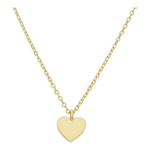 Collier mit Gravur Anhänger Silber 925 Gold...