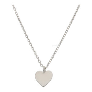 Kette mit Gravur Anhänger Silber 925 Herz, Zirkonia,...