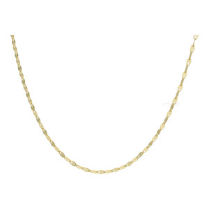 Collier Silber 925 Gold plattiert FSCO019gg