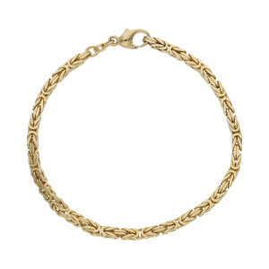Königskette Armband Herren und Damen Gold 585 massiv...