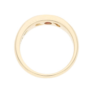 Goldring 585 Diamant ca. 0,6 ct, Rubin Second Hand...