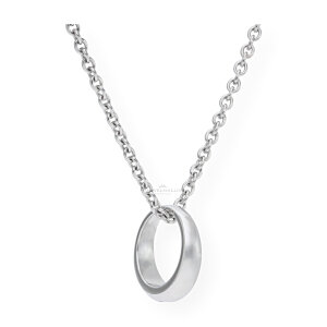 Taufring Kettenanhänger Silber 925 Zirkonia...