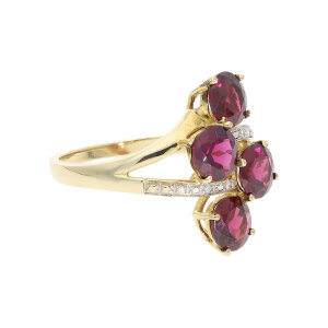 Turmalin Damen Ring Gold 333 Second Hand 25326128 wie neu...