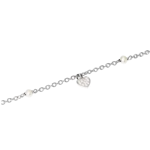 Mabina Damen Armband mit Zuchtperlen und...