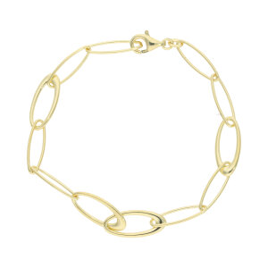 Armband Silber 925 Gold plattiert Fantasie JL20-03-1311...