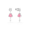 Swarovski Idyllia Drop Ohrhänger 5749602 Herz mit Pfeil, Verschiedene Schliffe, weiß, rhodiniert