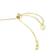 Swarovski Armband Idyllia 5744061 Verschiedene Schliffe, Herz mit Pfeil, Weiß, Gold plattiert