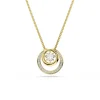 Swarovski Halskette Hyperbola 5738248 Rundschliff, Weiß, Gold plattiert