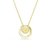 Swarovski Halskette Hyperbola 5738248 Rundschliff, Weiß, Gold plattiert