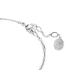 Swarovski Armreif Constella 5743523 Rundschliff, Dancing Stone, Weiß, Rhodiniert