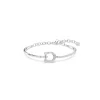 Swarovski Armband Symbolica 5746220 Pavé, Hufeisen, Weiß, Rhodiniert