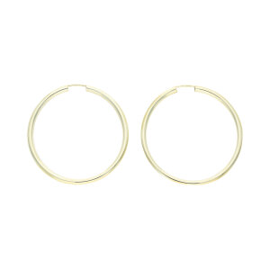 Creolen Gold 585 extra leicht Second Hand wie neu...