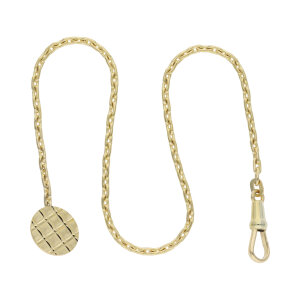 Taschenuhr Kette Gold 585 Second Hand wie neu 25326162...