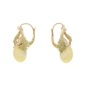 Trachten Ohrringe Gold 585 Handarbeit Grandel Second Hand...