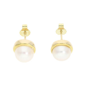 Goldohrstecker 585 Süßwasserzuchtperle Damen...