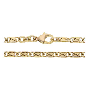 S-Panzer Goldkette 333 massiv Unisex 25326179 Second Hand...