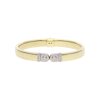 Goldarmreif Damen 585 Gold rhodiniert ca. 0,30 ct Diamant getragen 25326186 Second Hand