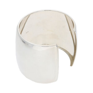 Echt Sterling Silber Armreif 925 Damen getragen 25326197...