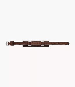 Fossil Armband Edelstahl Leder Machine Kollektion...