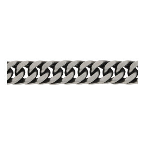 Panzerarmband Edelstahl geschwärzt JL30-03-5211 kurz...