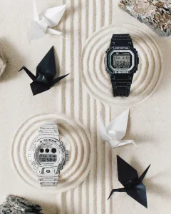 Casio G-Shock Armbanduhr Origami DW-6900RGM-5ER Weiß, Resin