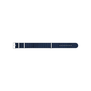 Thomas Sabo Uhrenarmband Nylon Code TS Nato dunkelblau 20...