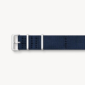 Thomas Sabo Uhrenarmband Nylon Code TS Nato dunkelblau 20...