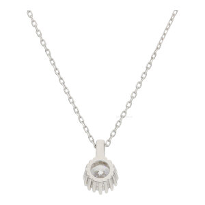 Anhänger mit Kette Silber 925 Zirkonia FSCO034si