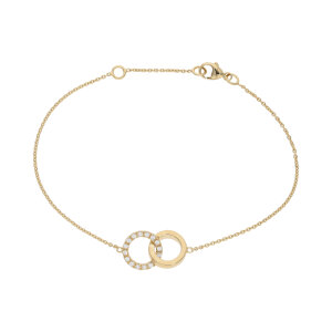 Armband Gold 585 Zirkonia JL10-03-3919 JuwelmaLux
